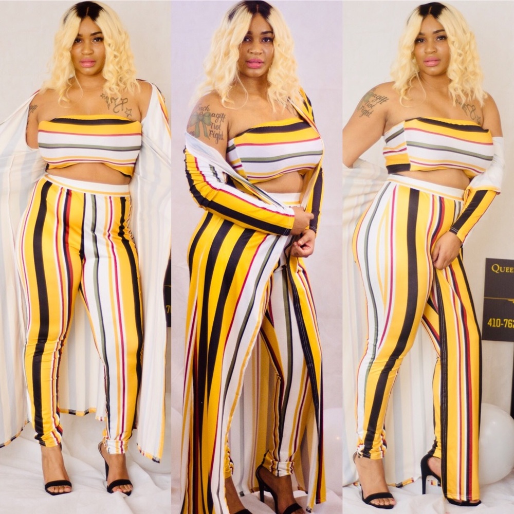 Three Pieces outfits